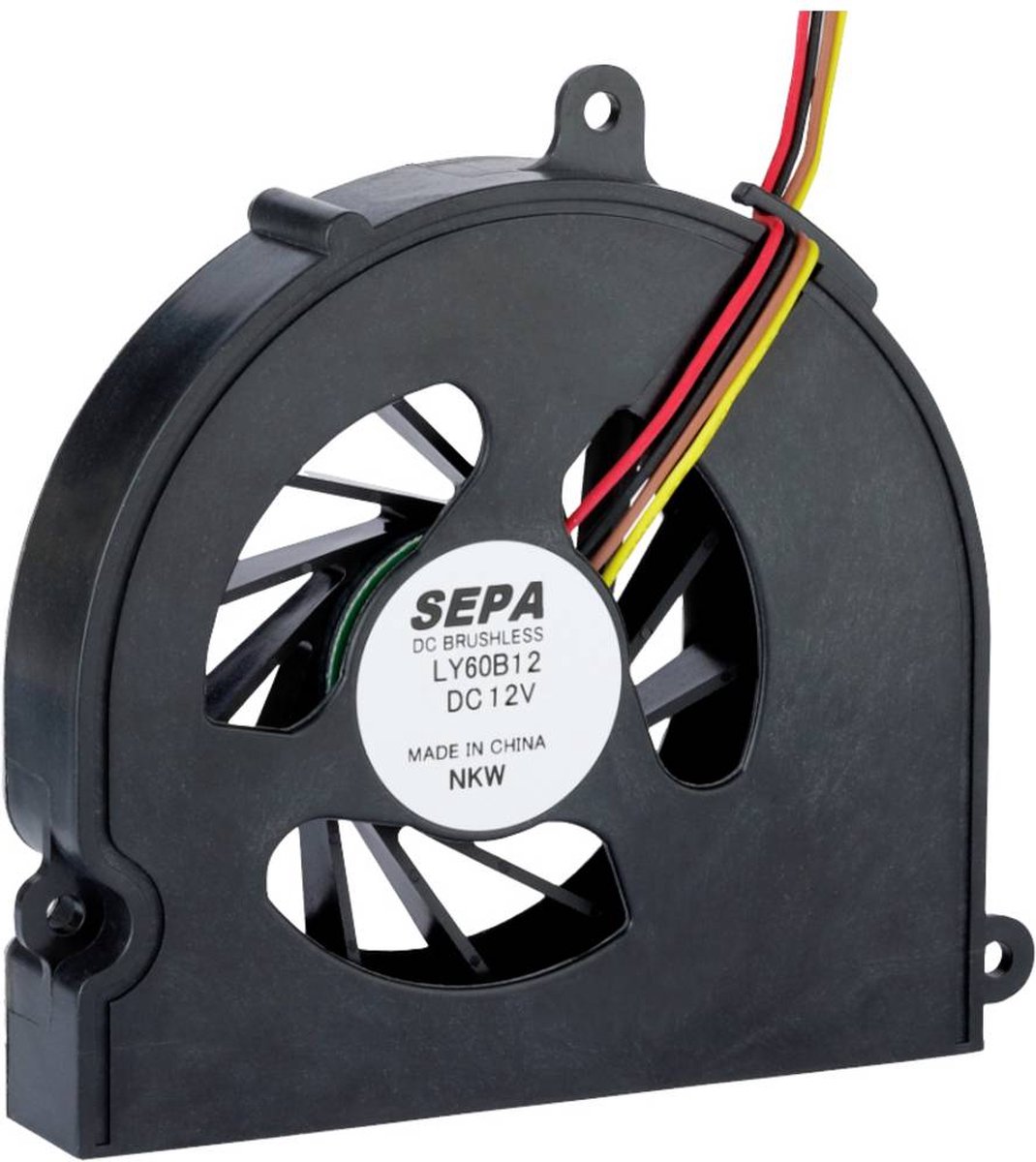 SEPA LY60B12FSEXXA Radiaalventilator 12 V 11.1 m³/h
