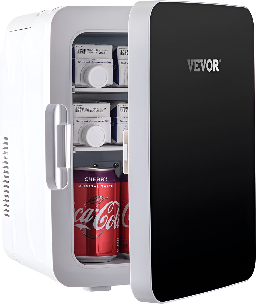 Vevor Mini Koelkast 2in1- koelen/verwarmen 10 Liter- Draagbare koeler- make up koelkast
