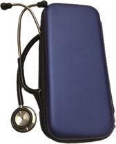 Hardcase opberghoes - Blauw - geschikt voor o.a. Littmann Stethoscoop hoes / case / etui