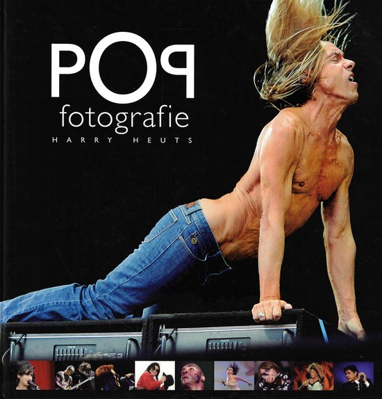 Cover van het boek 'Popfotografie Harry Heuts'