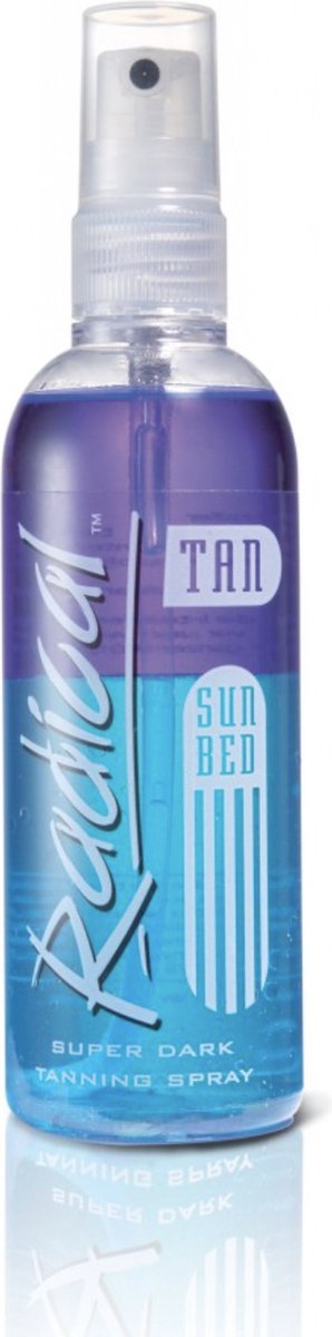 Radical TAN - Super Dark SunBed Tanning Spray- zonnebankcreme - bruiningsversneller - 165ml