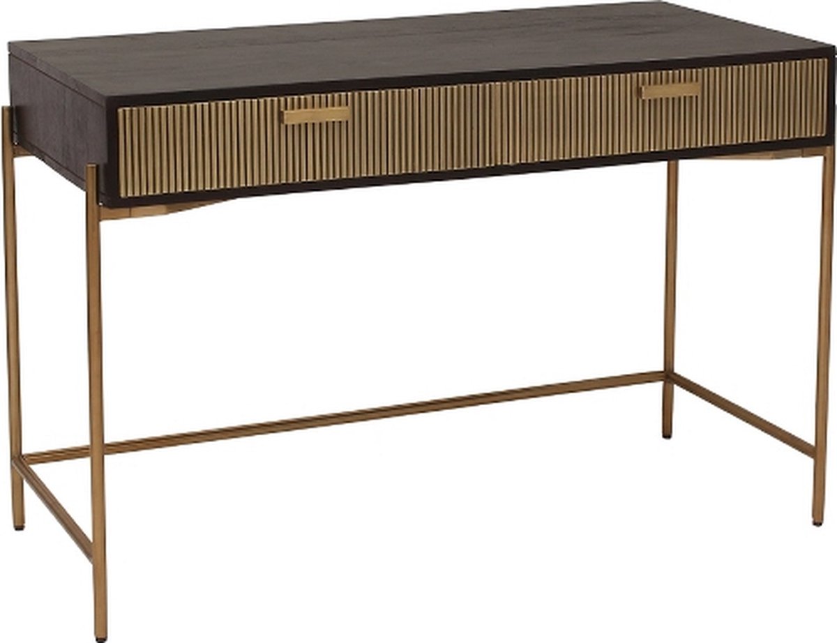 Sidetable - Zwart - Goud - Rootsmann