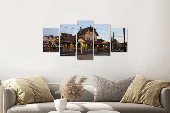 De Haan aan zee - wanddecoratie - meerluik (canvas) - Souvenirs from