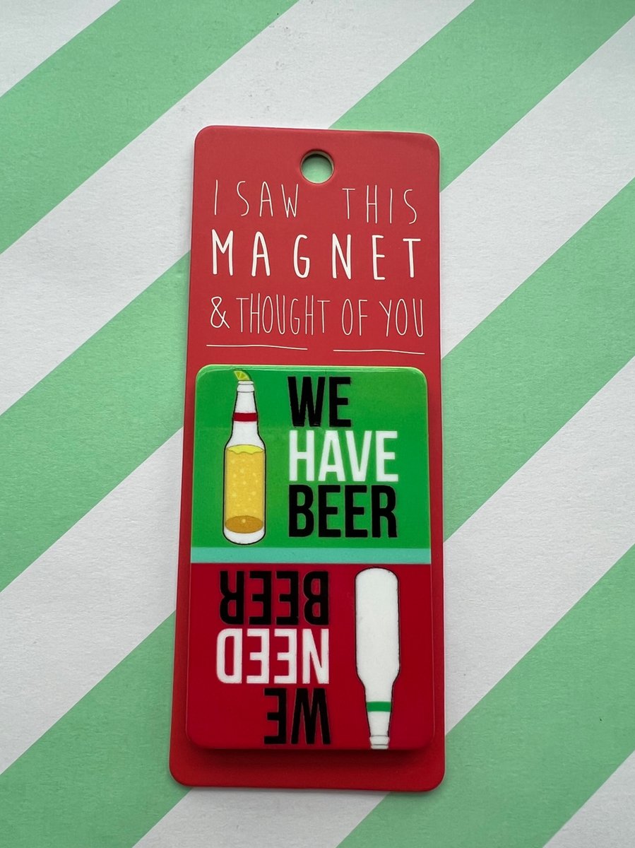 Koelkast magneet - Magnet - Beer - Ma138