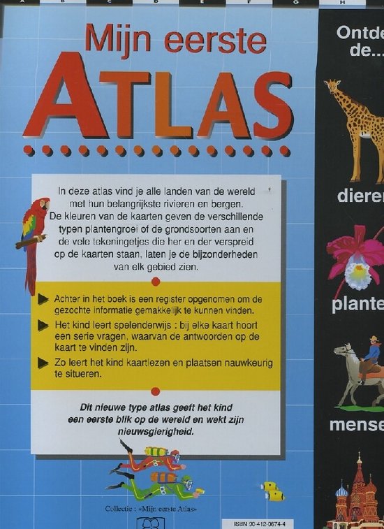 Mijn Eerste Atlas N-9000/1, Onbekend | 9789041206749 | Boeken | bol