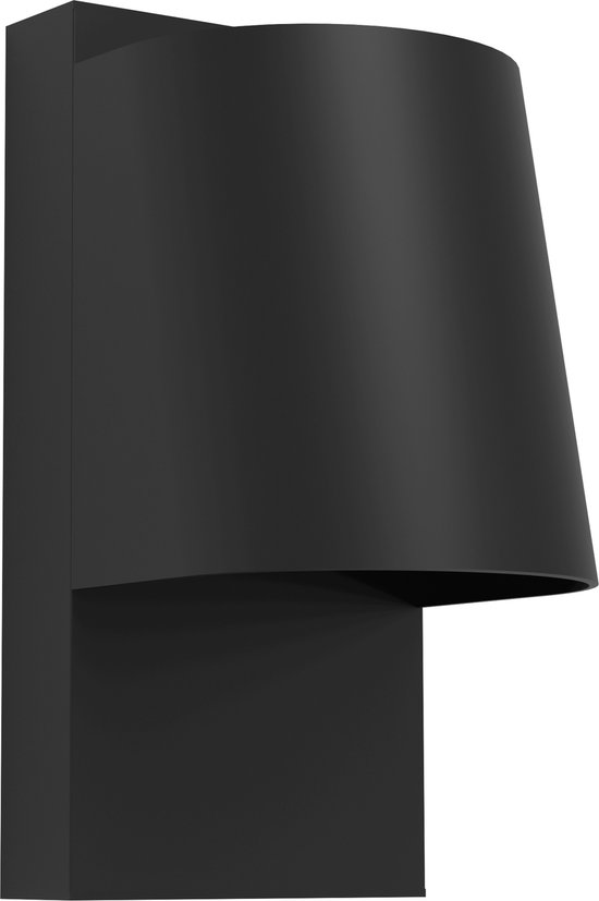 EGLO Stagnone Wandlamp Buiten - GU10 - 20,5 cm - Zwart