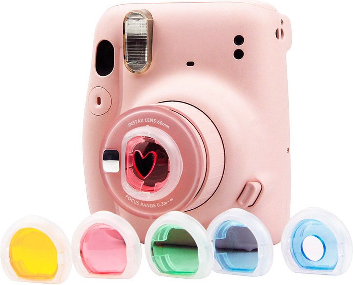 Close up Filters - Geschikt voor Fujifilm Instax 11 - 6 Stuks - Accessoires - Kleuren Lens
