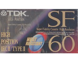 TDK SF 60 Cassette 2 Pack