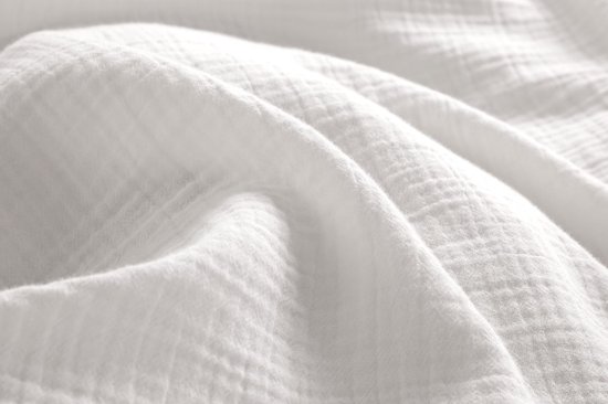 Papillon Dekbedovertrek Mousseline White Off - 240x200/220 cm - 100% Percale Katoen - Hoogwaardige kwaliteit van Merkloos — afbeelding 3