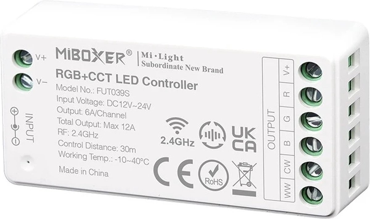 LvT - RGB+CCT Controller / Ontvanger 4 Zone