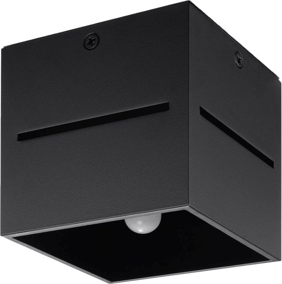 Sollux Lighting - Plafondspot LOBO zwart