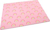 Petit bijou - tapis de jeu - collection confort - arcs-en-ciel roses