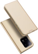 Dux Ducis - Telefoon Hoesje geschikt voor de Xiaomi 13 Pro - Skin Pro Book Case - Goud
