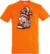 T-shirt Alaaf Kleine Prins | Carnaval | Carnavalskleding Dames Heren | Oranje | maat XL