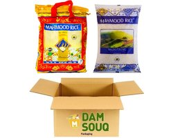Mahmood Rijst Mixpakket Basmati en Baldo Pirinc (4,5&5KG)