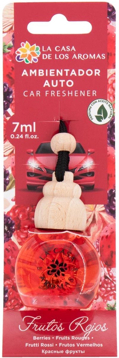 Auto verfrisser rood fruit 7ml