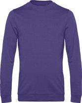 Sweater 'French Terry' B&C Collectie maat S Radiant Purple/Paars