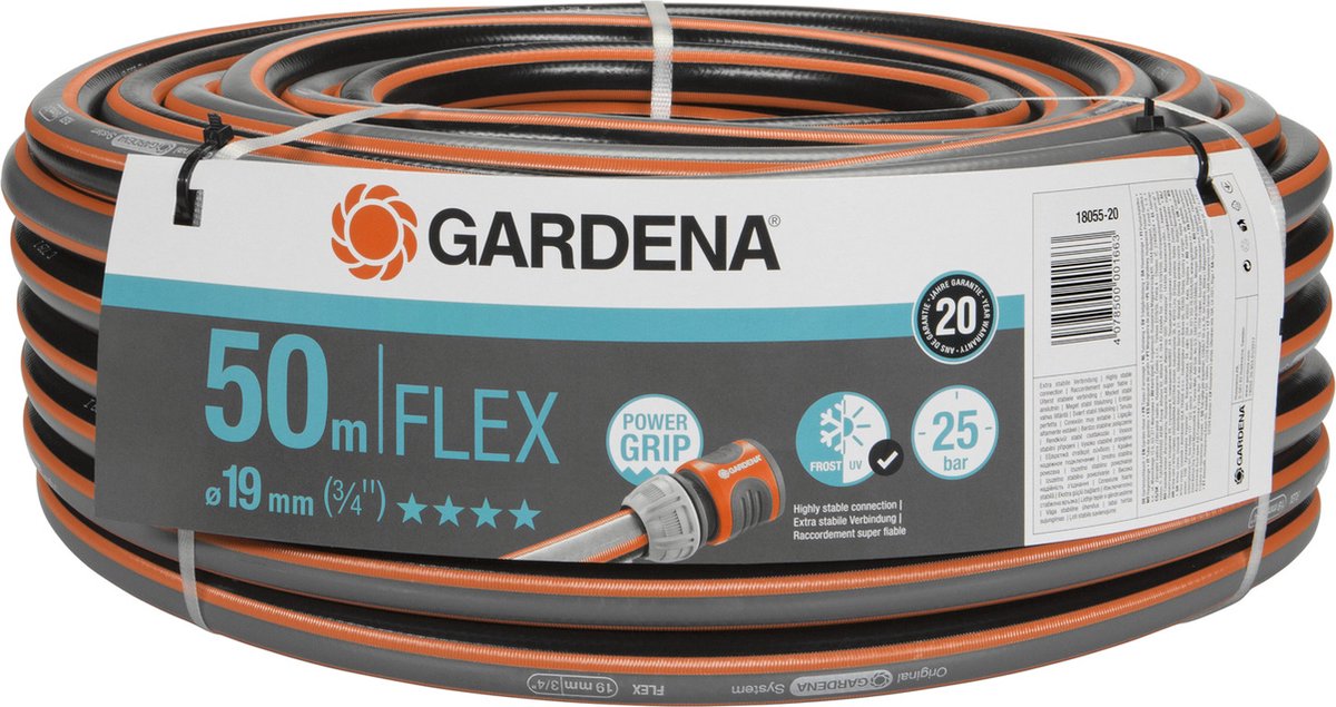 Bol.com GARDENA Flexslang 3/4 50m - 19 mm aanbieding