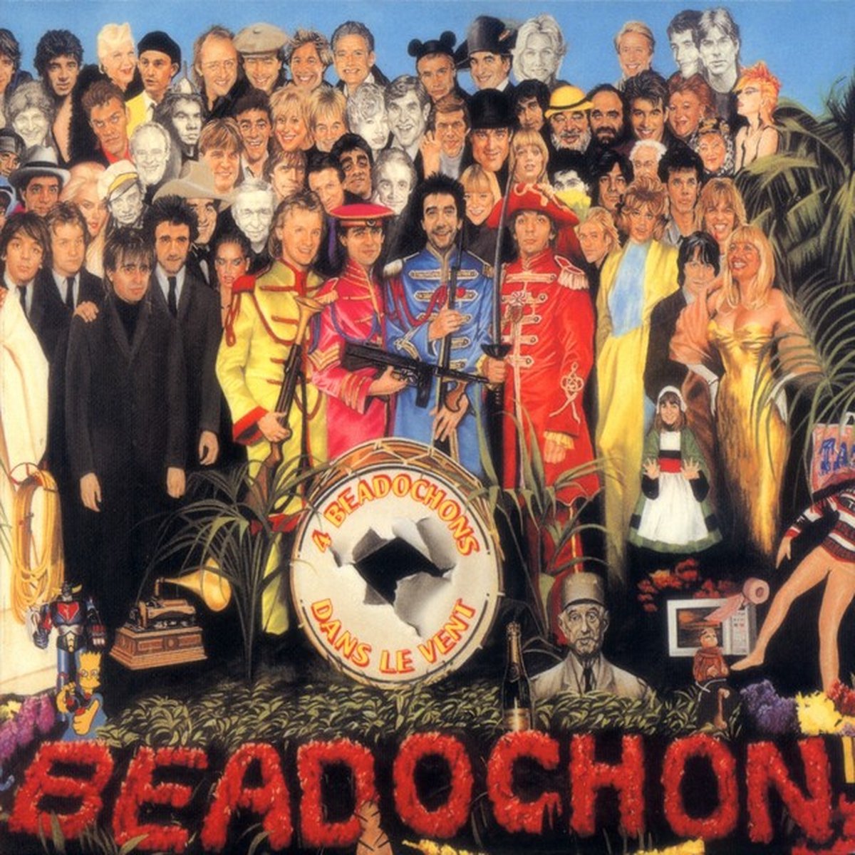 Les Bidochons - 4 Beadochons Dans Le Vent (LP) (Remastered) (Coloured Vinyl)