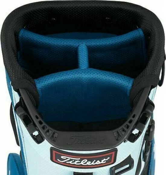 Titleist Players 4 Stadry Standbag Golftas, zwart/rood van Titleist — afbeelding 2