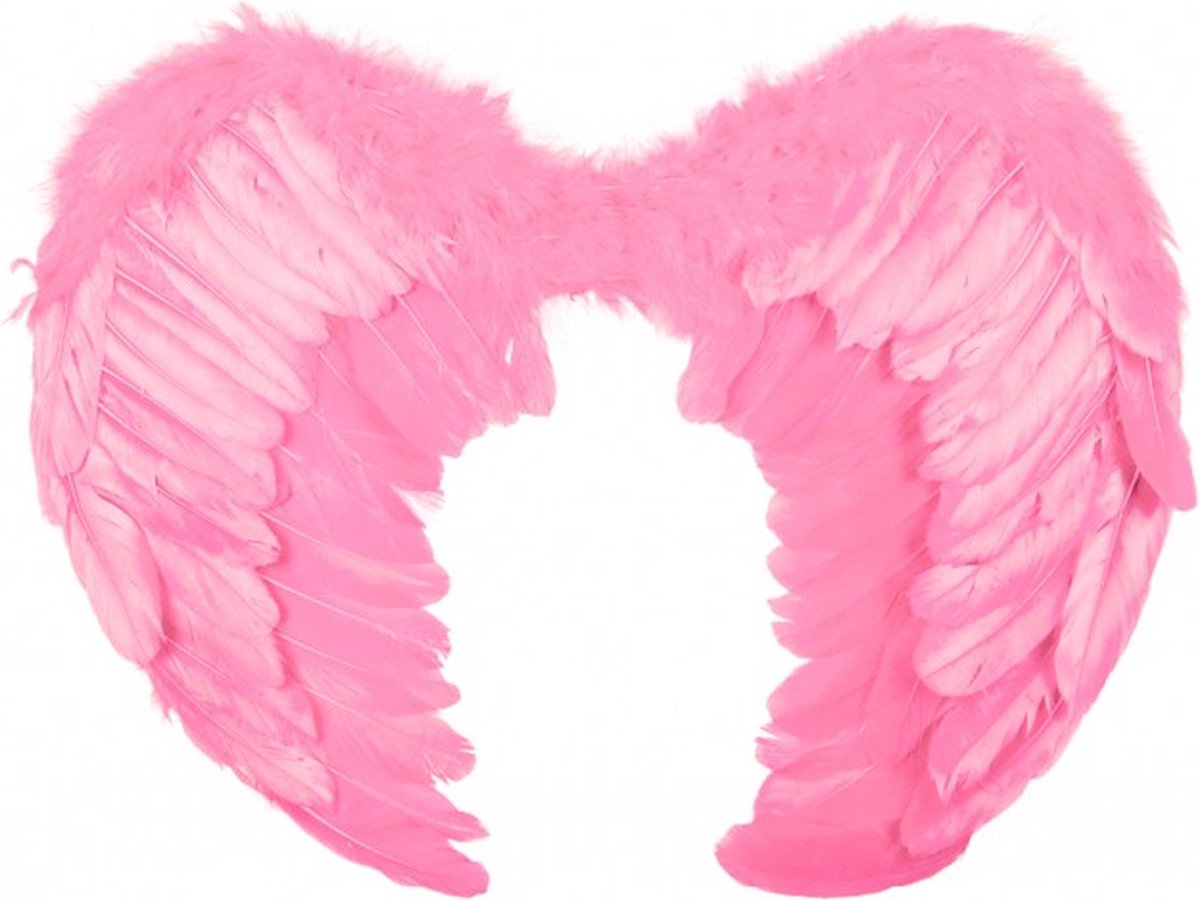 Veren vleugels roze