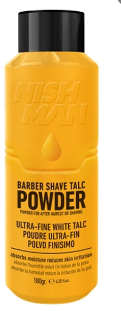 Nishman Barber Shave Talc Powder 180 g