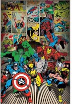 Marvel Here Come The Heroes - Maxi affiche (633)