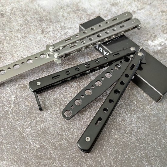 Couteau Papillon Pliable Portable Csgo Balisong, Outil D