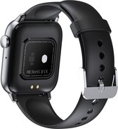 SAMTECH Smartwatch bandje - polsband - Strap QS08 - Zwart