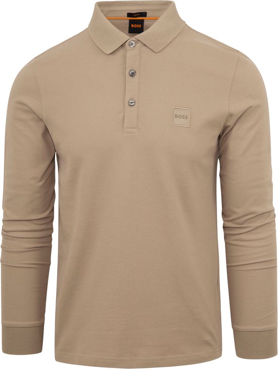 Hugo Boss - Polo Passerby Beige - Coupe Slim - Polo Homme Taille 4XL