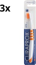 3x Curaprox ATA Tandenborstel - Voordeelverpakking