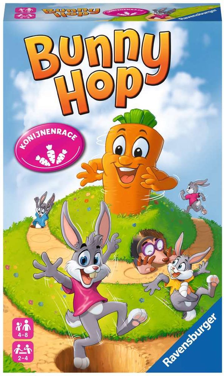 Ravensburger Bunny Hop Pocketspel — afbeelding 2