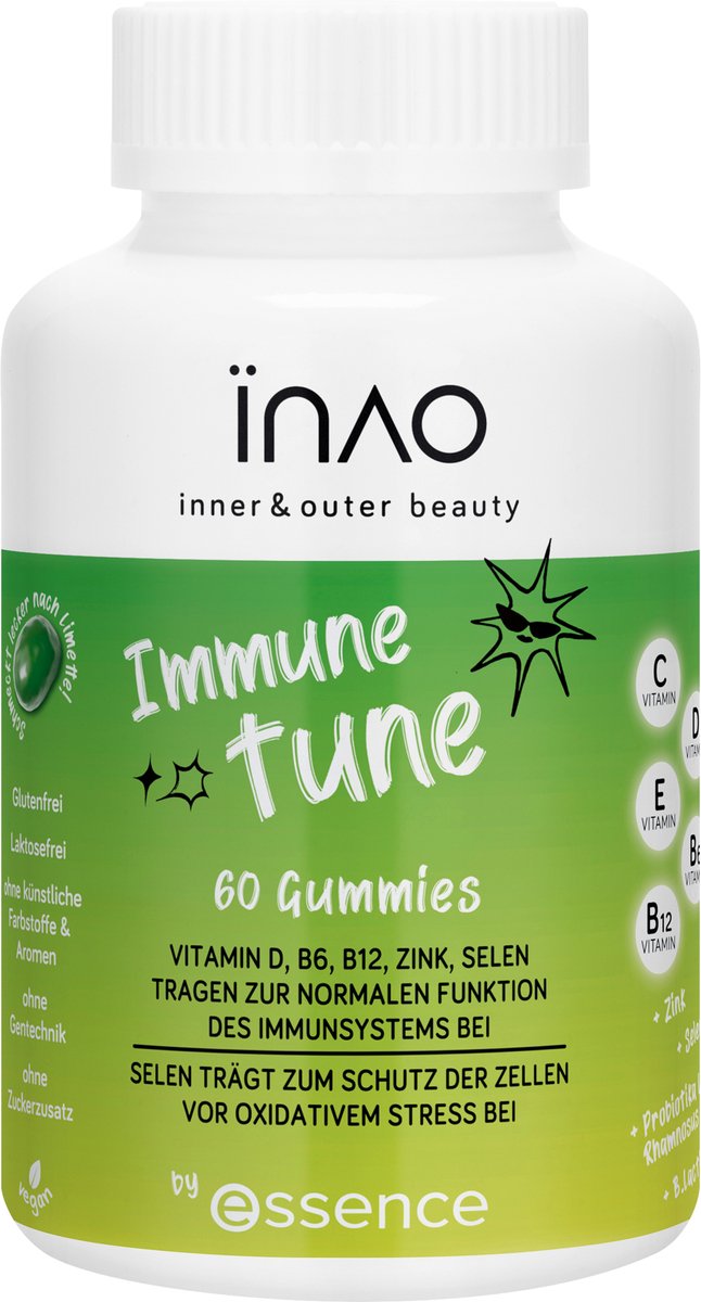 essence cosmetics INAO Immune Tune gummies by essence 60 Stück, 180 g