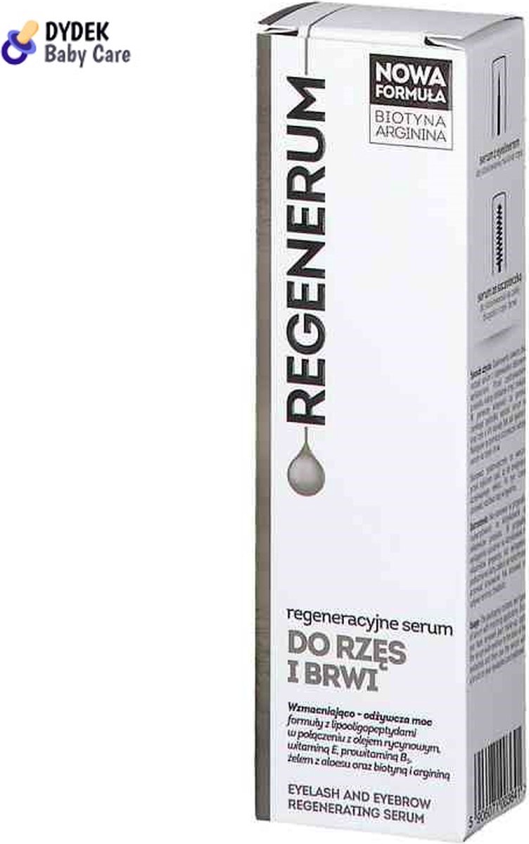 Regenerum, regeneratie serum voor wimpers en wenkbrauwen, 4ml + 7 ml
