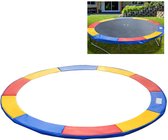 Outsunny Randafdekking, veerbedekking, randbescherming voor trampoline 244/ 305/ 366 cm AN-69QP-BLJN-1