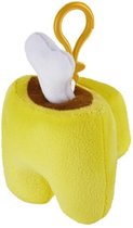 Among US gele pluche sleutelhanger - 13 cm groot - Plushie - Speelgoed