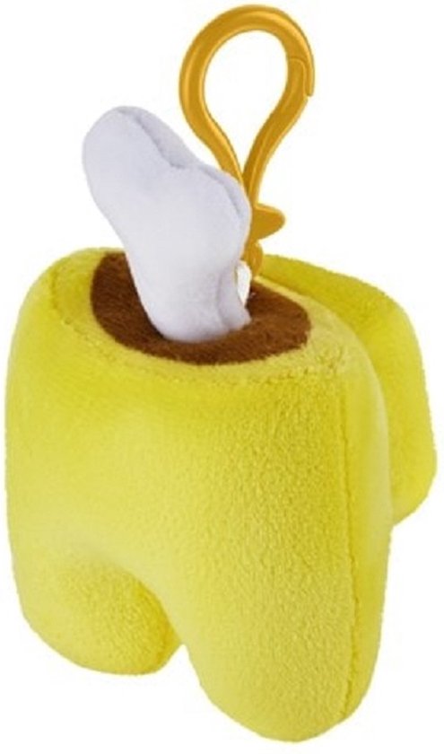 Porte-clés en peluche jaune parmi les États-Unis - 13 cm de haut - Peluche - Jouets