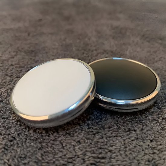 iZoZo AirTag - Smarttag - Localisateur de clé Bluetooth - avec porte-clés  argenté - Zwart