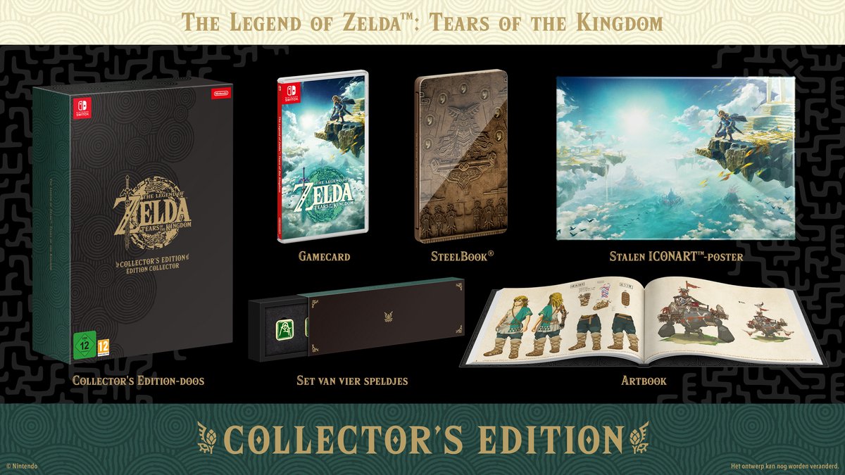 Tears Of The Kingdom Collector s Edition The Legend of Zelda: Tears of the Kingdom - Collector's Edition - Nintendo  Switch | Jeux | bol.com