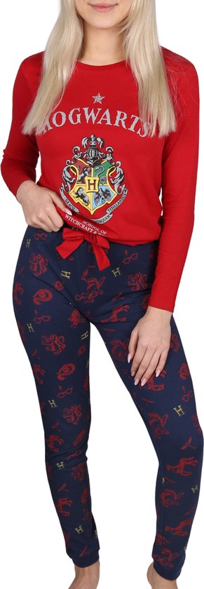 Harry Potter - Pyjama voor dames, lange broek, lange mouwen, katoen  OEKO-TEX / XS | bol.com