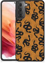 Dierenprint Telefoonhoesje geschikt voor Samsung Galaxy S21 Snakes