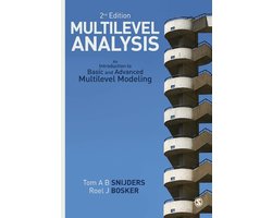 Omslag van Multilevel Analysis