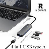 R. Duarte Verkoop - USB type A Hub - 4K HDMI - Premium Kwaliteit - Universeel- 4 in 1 adapter