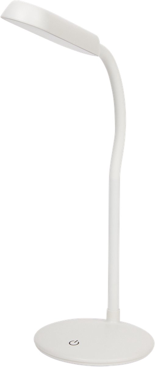 LED Bureaulamp Wit - Dimbaar - Snoerloos - Oplaadbaar - USB-C - Kantelbaar - Verstelbaar - Tafellamp - Warmwit