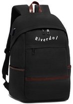 Bol.com Travel Backpack - Laptoptas rugzak- Unisex - met USB oplaadpoort - waterafstotend - 16.5inch laptop size aanbieding