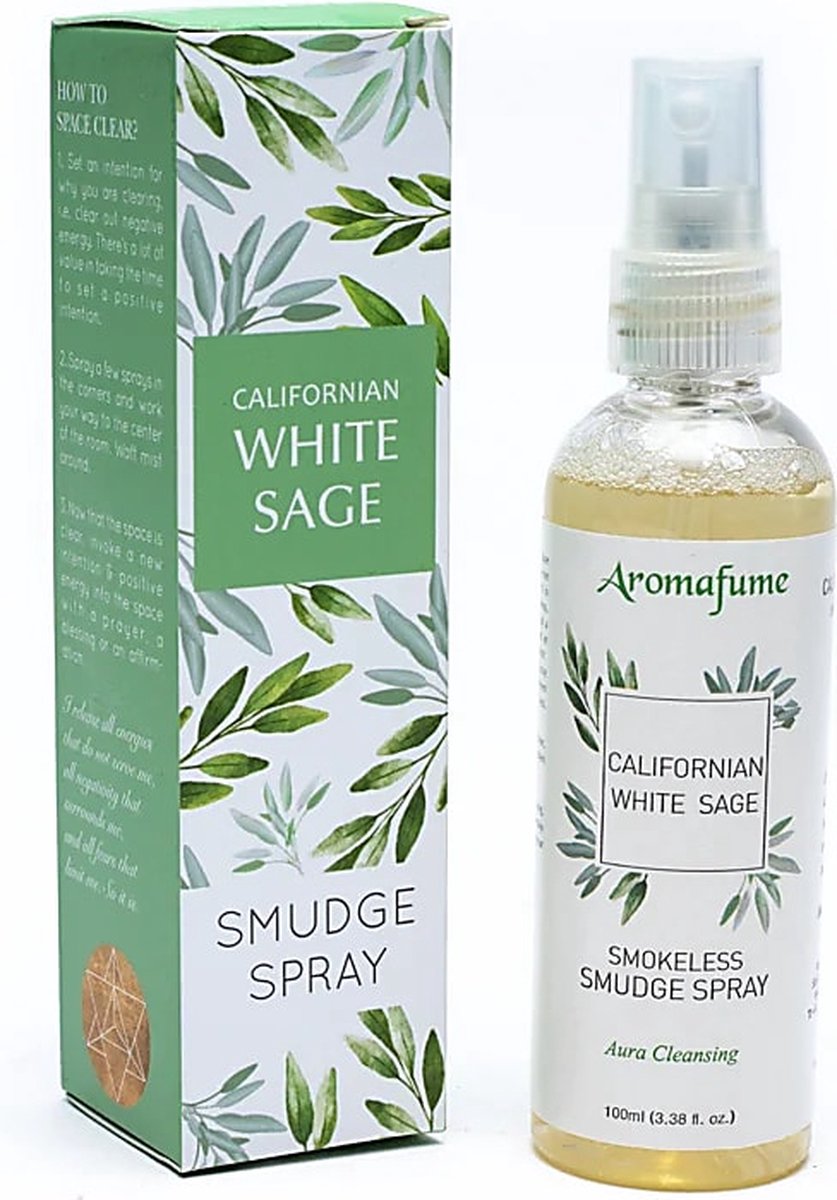Aura Spray - Witte Salie - Aromafume Natural Smudge - Aromafume
