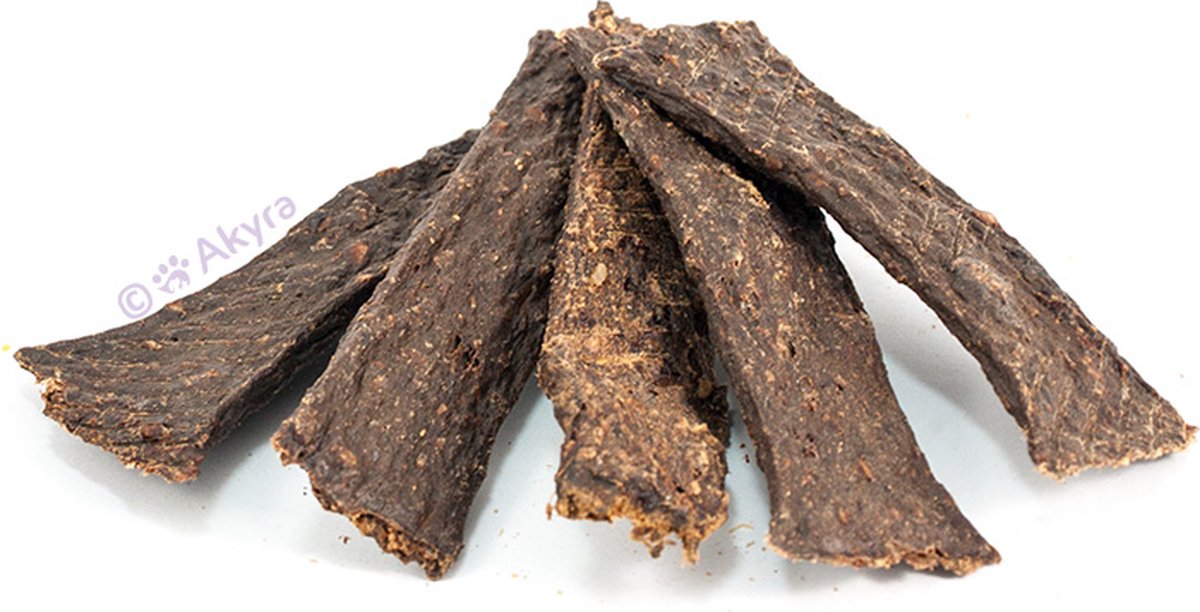 Akyra Strips Paard - Natuurlijk gedroogde hondensnack - 200 gram