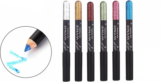 Crayon Eyeliner Pailleté Or Wynie Star Glitter Jumbo - Pour Yeux Et Paupières