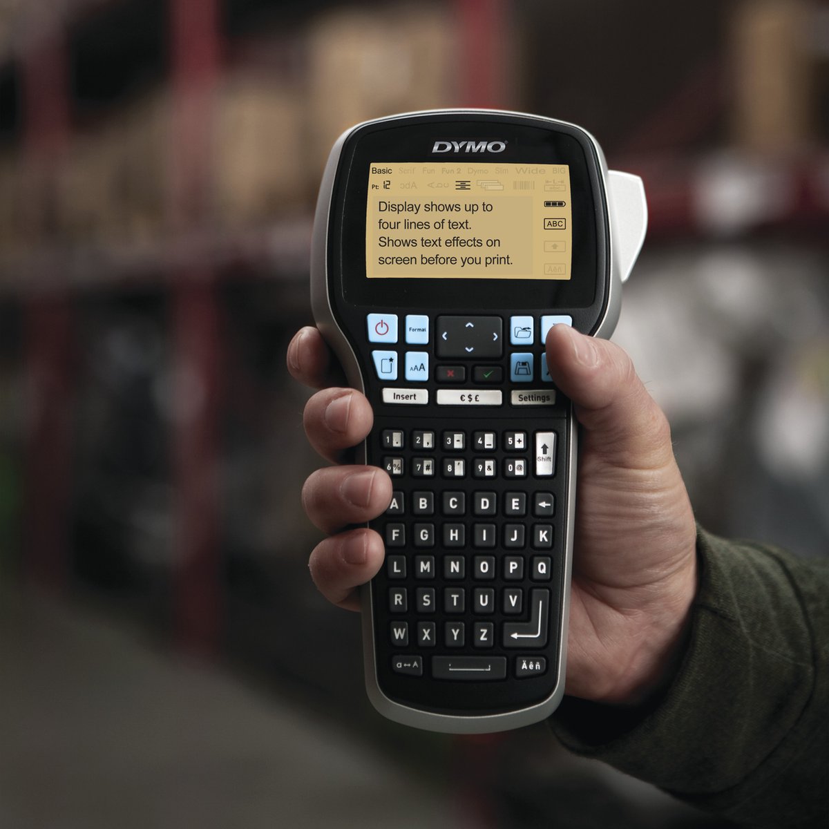 DYMO 420P - Draagbare Labelprinter thumbnail 3