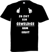 Grappig T-shirt - geweldige oom - neef - nicht - familie - maat 4XL